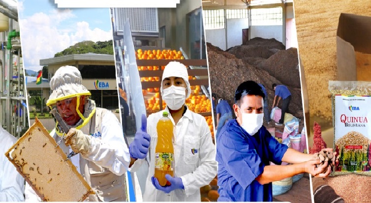 Salud y EBA elaboran productos de calidad y altamente nutritivos para los bolivianos