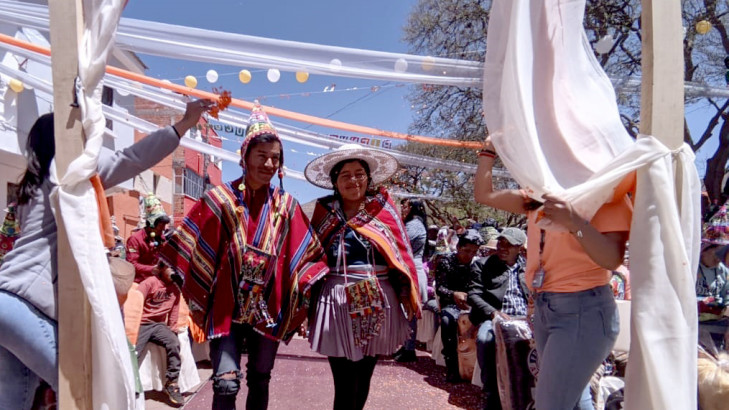 En Pocoata el Serecí une en matrimonio a 30 parejas de los ayllus