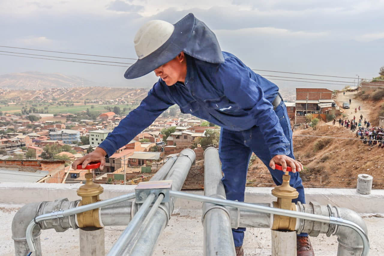 Misicuni bombeará hasta 950 litros de agua por segundo para abastecer a la zona sur de Cochabamba