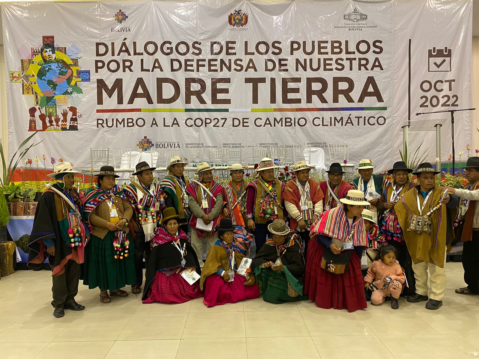 Arce destaca aporte de los pueblos indígenas en la cruzada por la defensa de la Madre Tierra