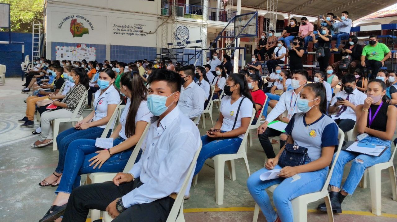 Beni: estudiantes retornaron a clases presenciales tras disminuir la contaminación por la humareda