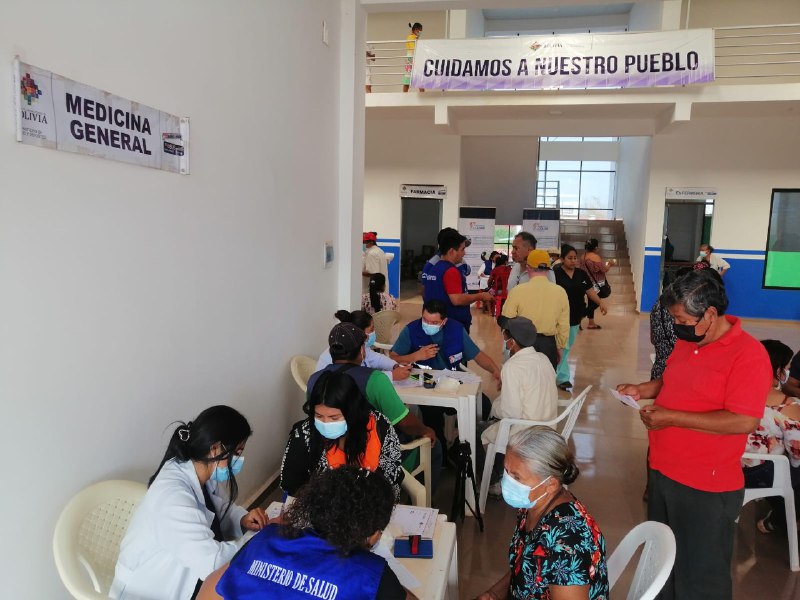 El SUS brindó 6.414 atenciones médicas y 8 cirugías gratuitas en Puerto Rico, Pando