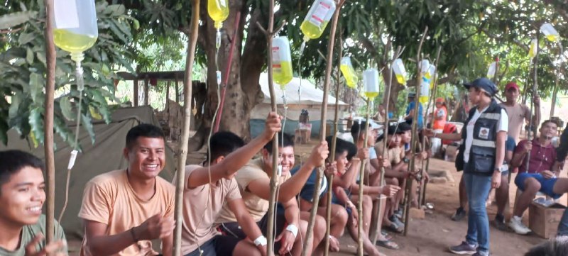 Salud: Conjuntivitis y cefalea afectan más a bomberos y voluntarios