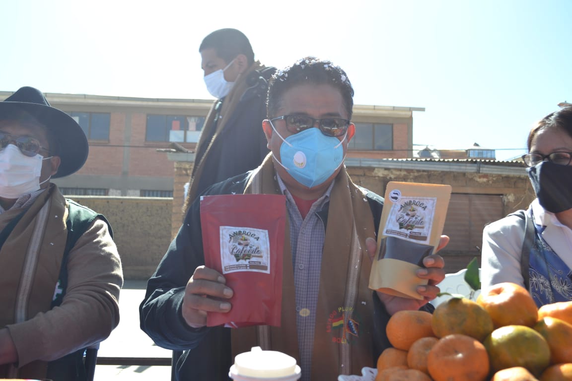 Ministerio de Desarrollo Rural y Tierras apoya la caficultura con calidad de exportación