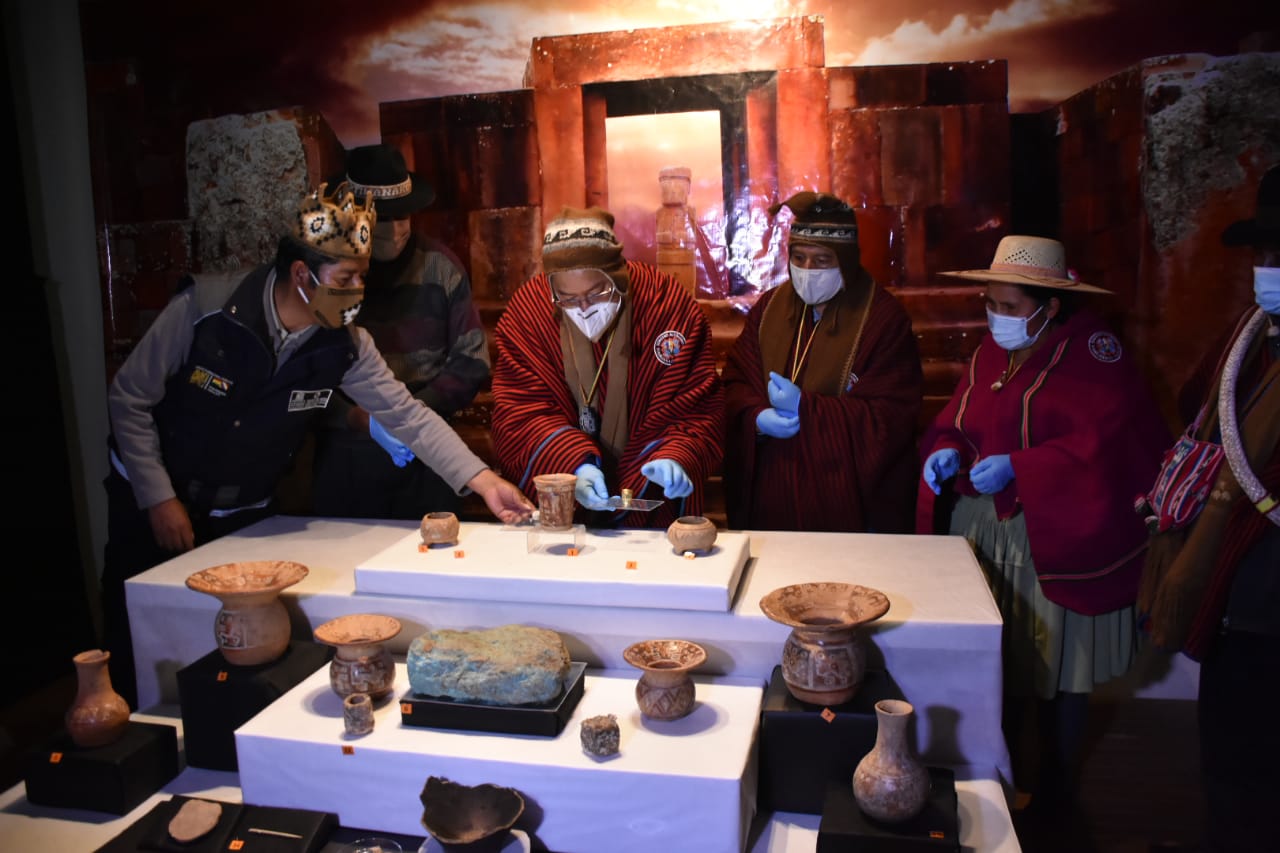 Viceministra de Comunicación afirma que hallazgos en Tiwanaku demuestran riqueza cultural de los pueblos
