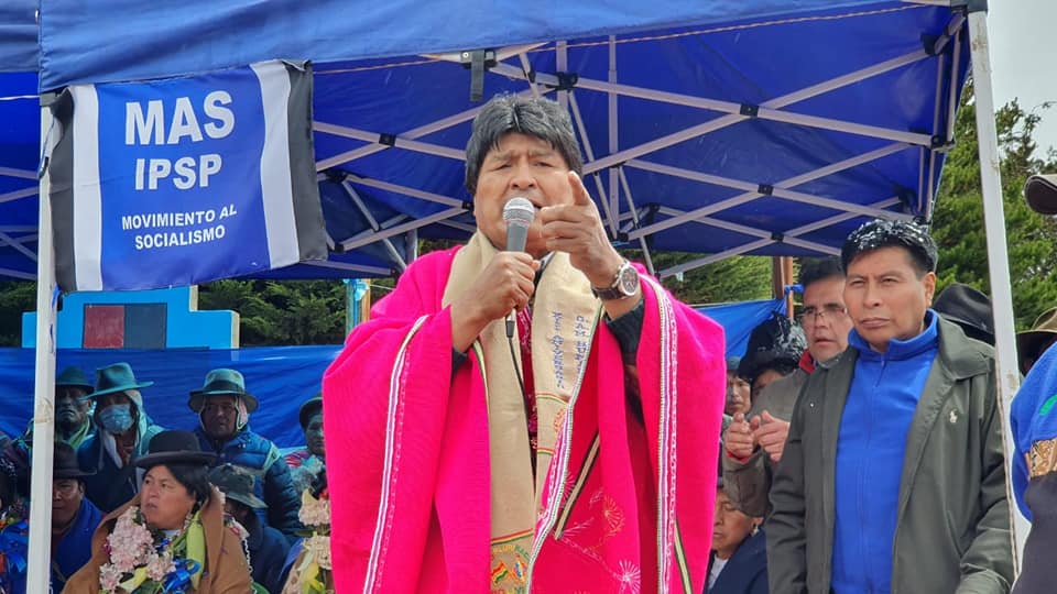 Evo Morales propone encuentro de autoridades subnacionales para trabajo conjunto sobre salud y economía