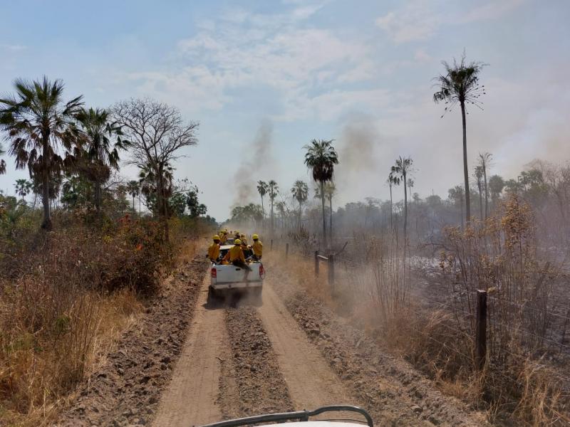 Presidente destaca que el 95% de incendios fueron controlados y apagados en el oriente boliviano
