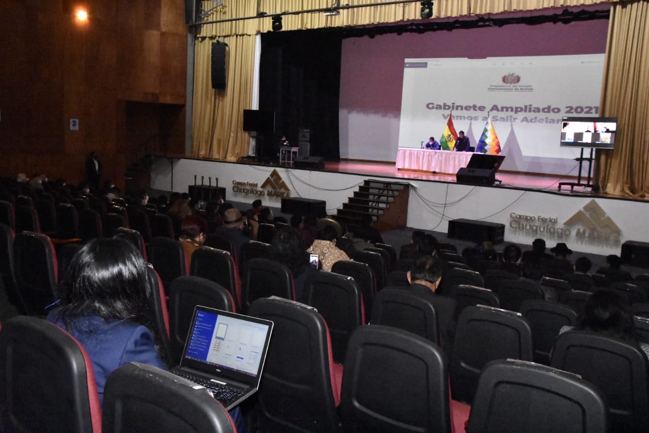 Presidente inaugura primer gabinete ampliado 2021 que analiza estrategia de repunte de la economía y lucha contra la pandemia