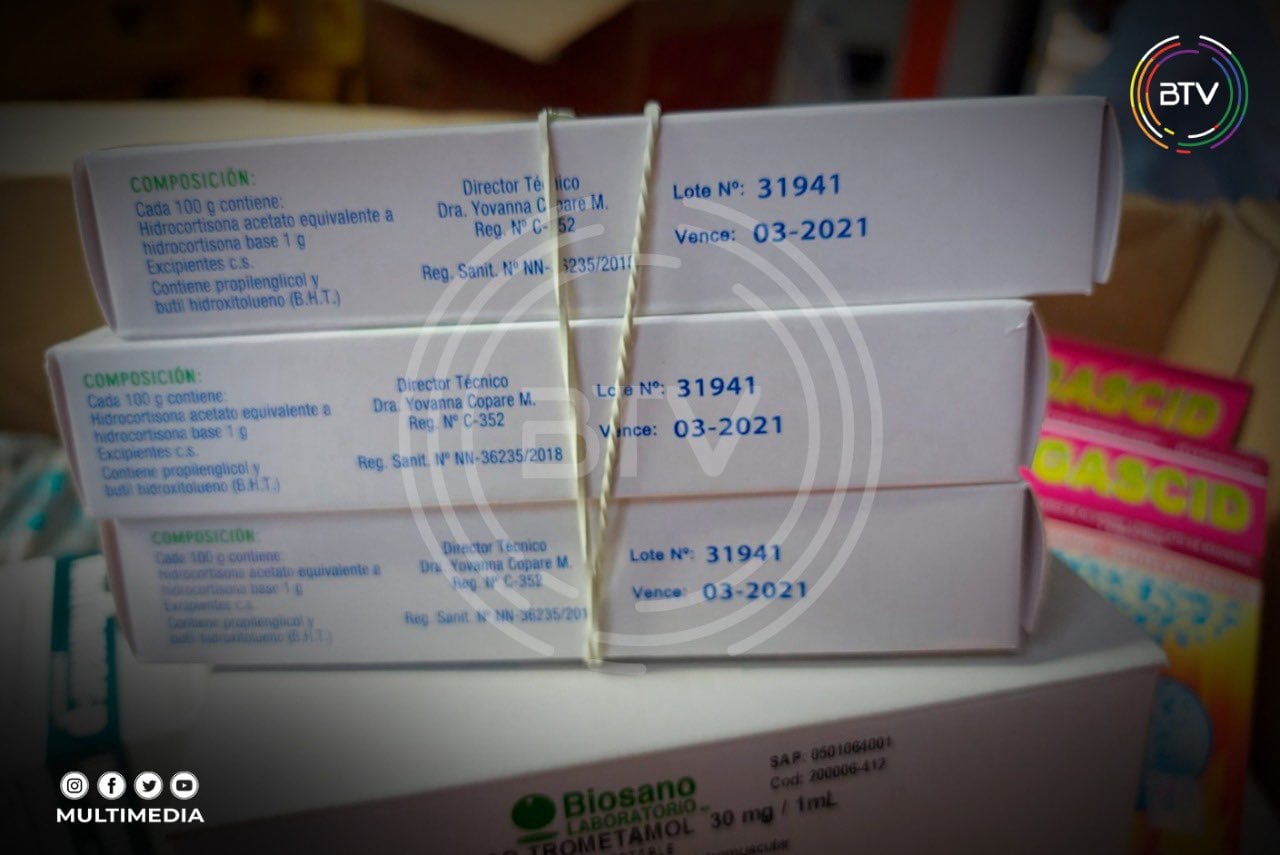 Confirman que cívicos cruceños entregaron medicamentos vencidos a marchistas