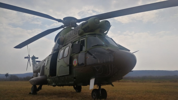 Viceministro anuncia el funcionamiento de seis helicópteros para la lucha contra el narcotráfico