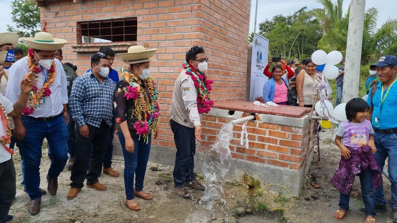 Gobierno invierte Bs 2,1 millones para proveer agua a comunidades de San Ignacio de Velasco