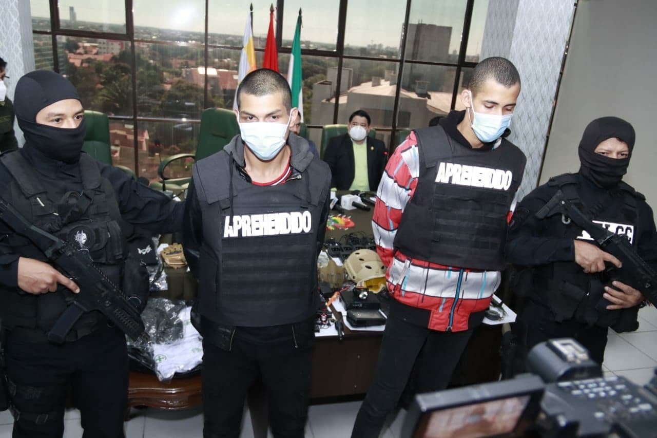 Santa Cruz: Envían a la cárcel de Palmasola a dos de los siete unionistas que fueron detenidos con armas