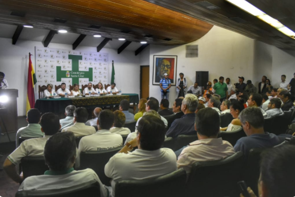 Convocatoria del Comité Cívico de Santa Cruz a reunión de opositores fracasa por segunda vez