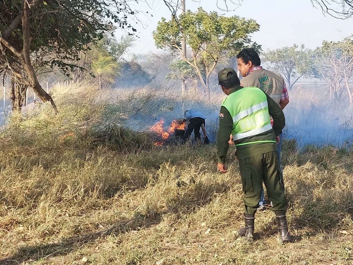 ABT reporta 36.000 hectáreas afectadas por incendios en Santa Cruz