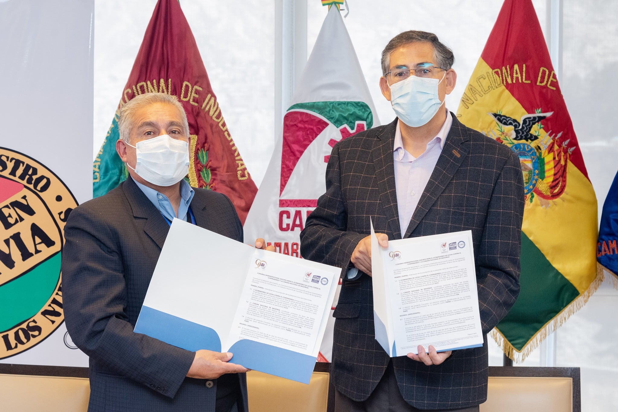 Gobierno y la Cámara Nacional de Industrias se unen para luchar contra el contrabando