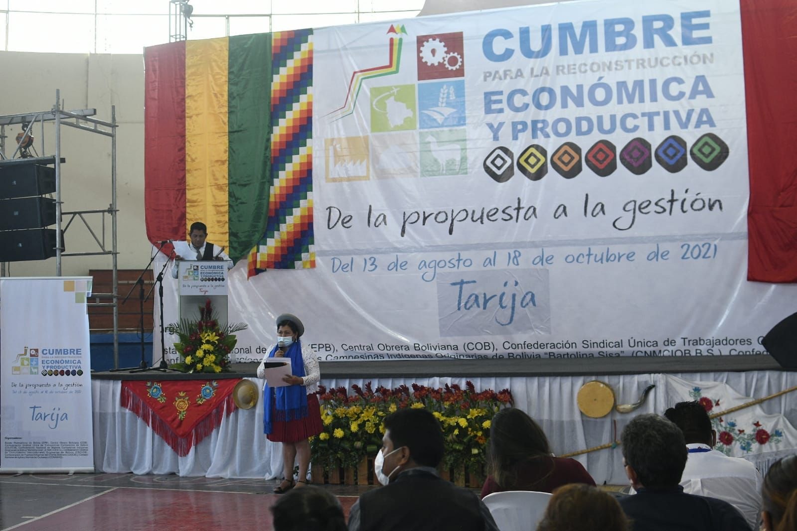 COB convoca a participar de la “Cumbre Nacional Económica” el lunes en el coliseo Julio Borelli Viterito
