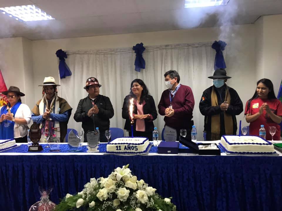 Organizaciones sociales entregan reconocimientos al Sedem por sus 11 años de trayectoria