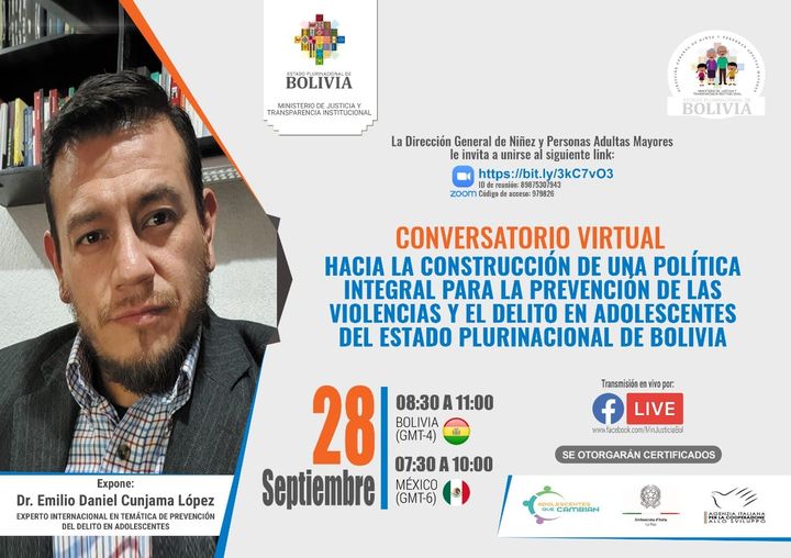 Justicia impulsa conversatorio respecto a violencias y delito en adolescentes