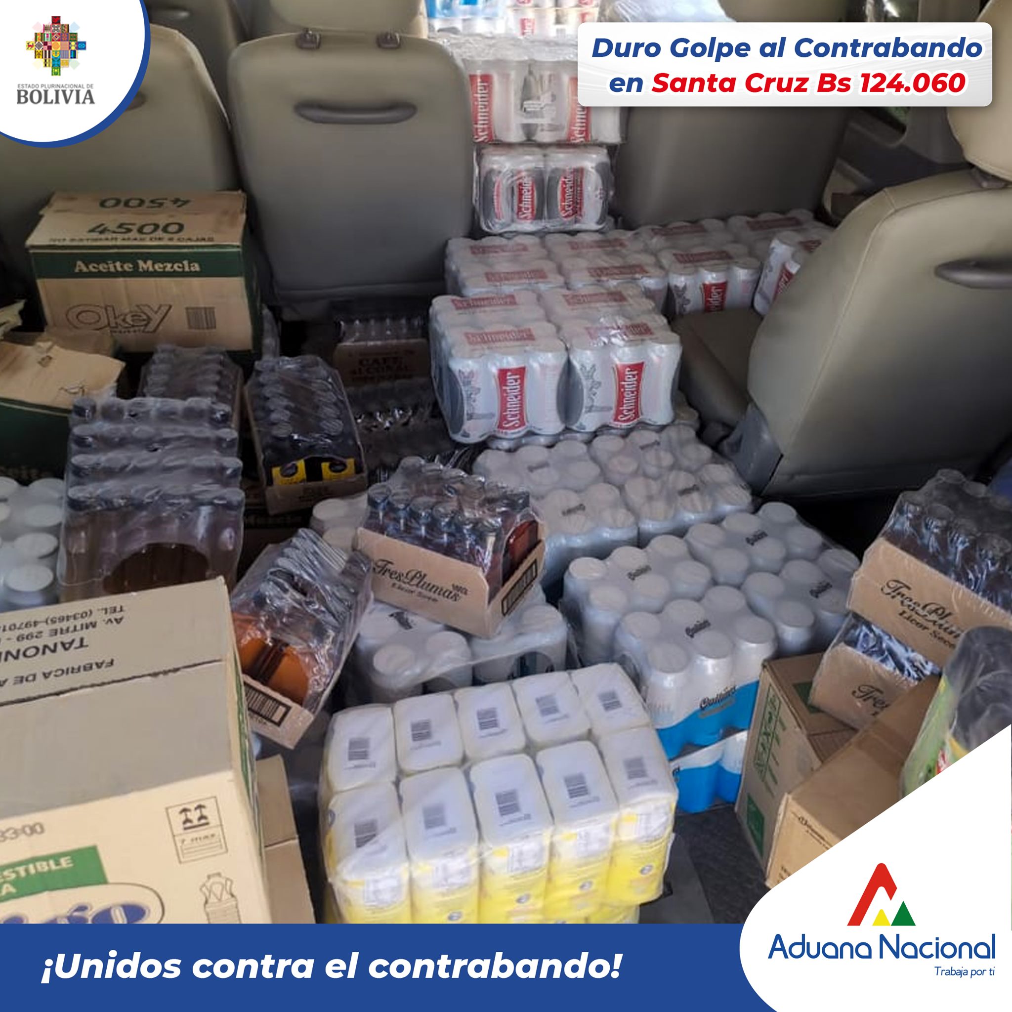 AN comisa Bs 441 millones de mercancía de contrabando y refuerza controles a vísperas de fiestas de fin de año