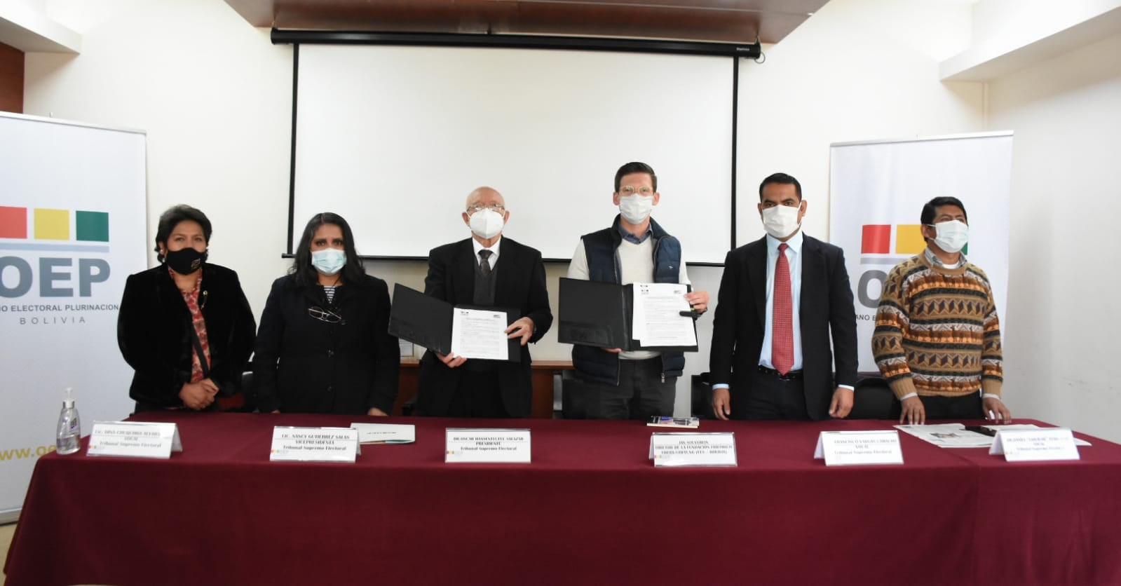 Friedrich Ebert Stiftung acuerda con el TSE promoción y fortalecimiento de la democracia en Bolivia