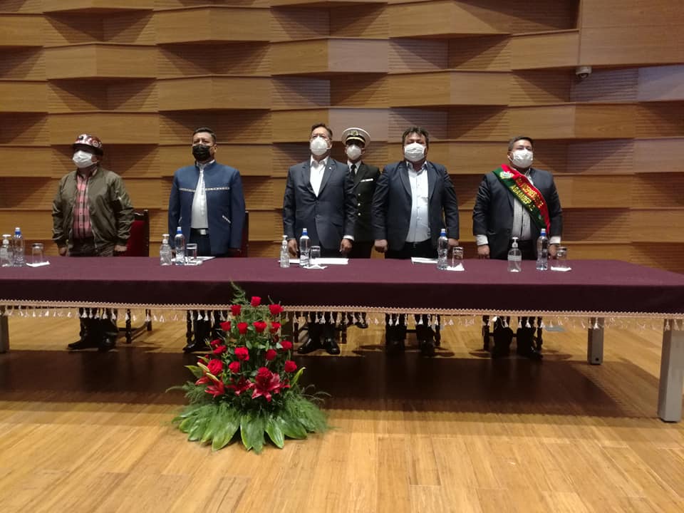 Presidente celebra quinto aniversario Agamdepaz y pide trabajo conjunto para impulsar la industrialización en La Paz