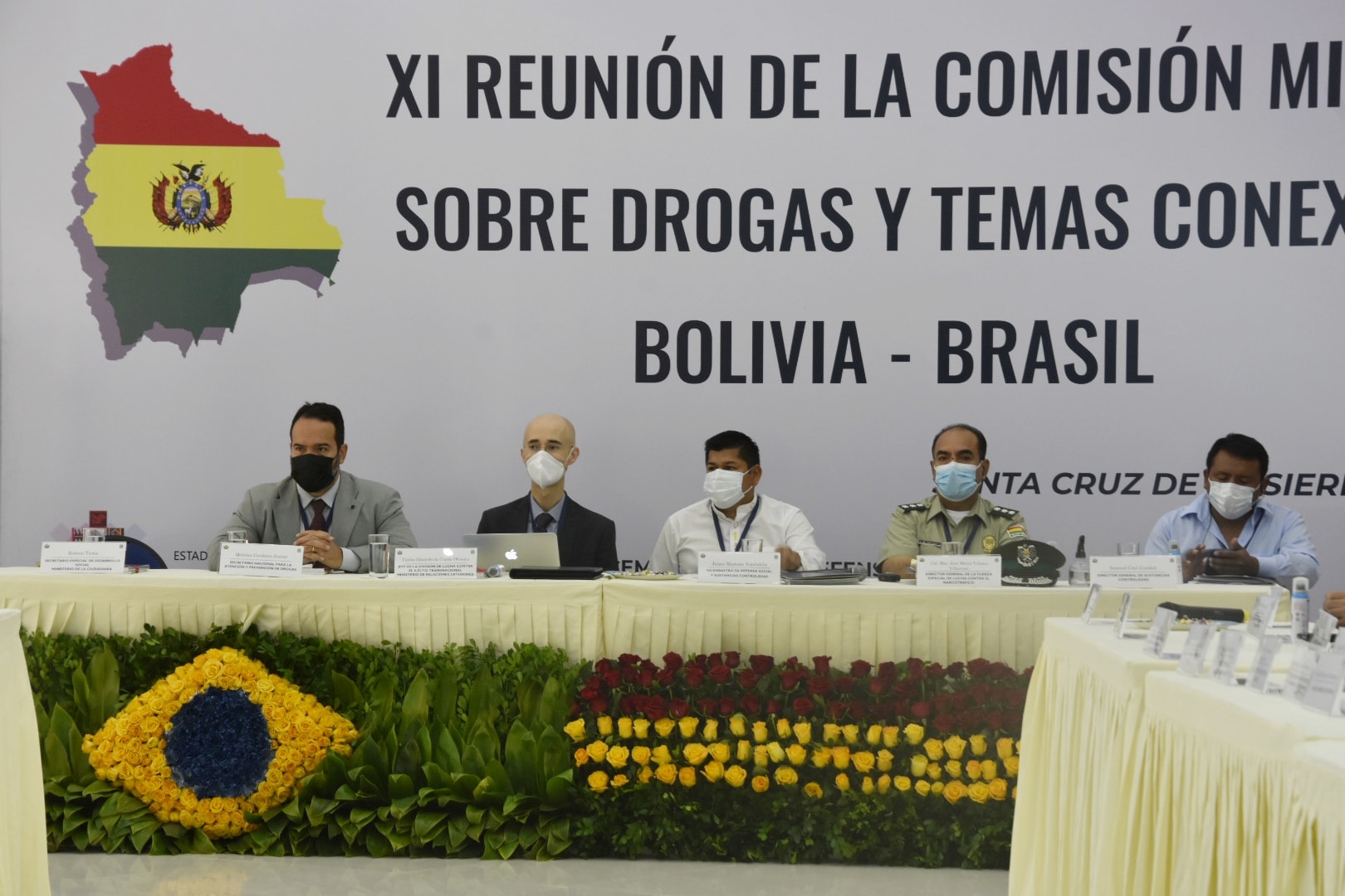 Bolivia y Brasil inician la XI Reunión de la Comisión Mixta sobre Drogas y Temas Conexos