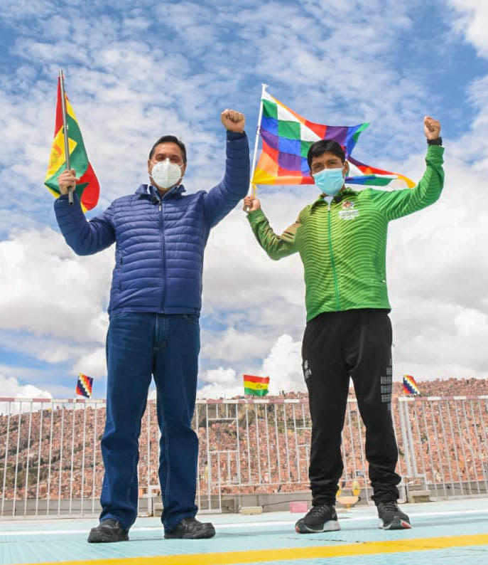 Presidente felicita al fondista Héctor Garibay por lograr clasificar al mundial de atletismo en EEUU