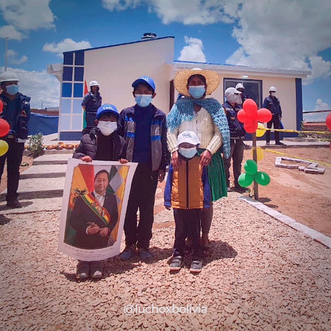 Arce destaca que el crédito para vivienda social benefició a más de 89.000 familias bolivianas