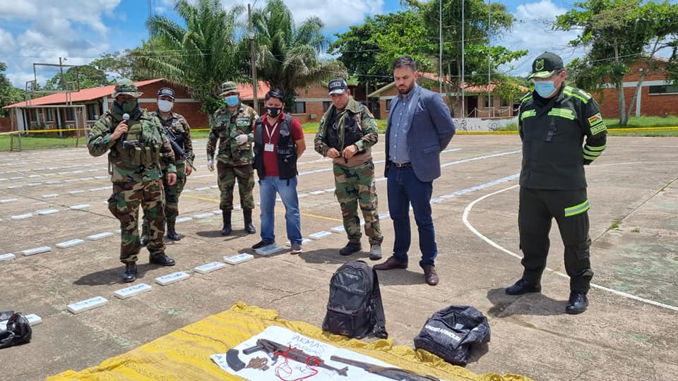 Umopar logra secuestrar casi media tonelada de cocaína en el Beni