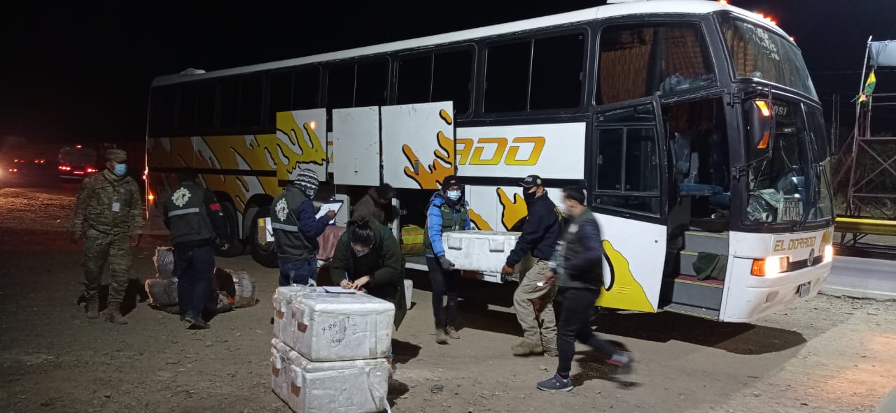 Tarija: Senasag decomisa pescado argentino de contrabando