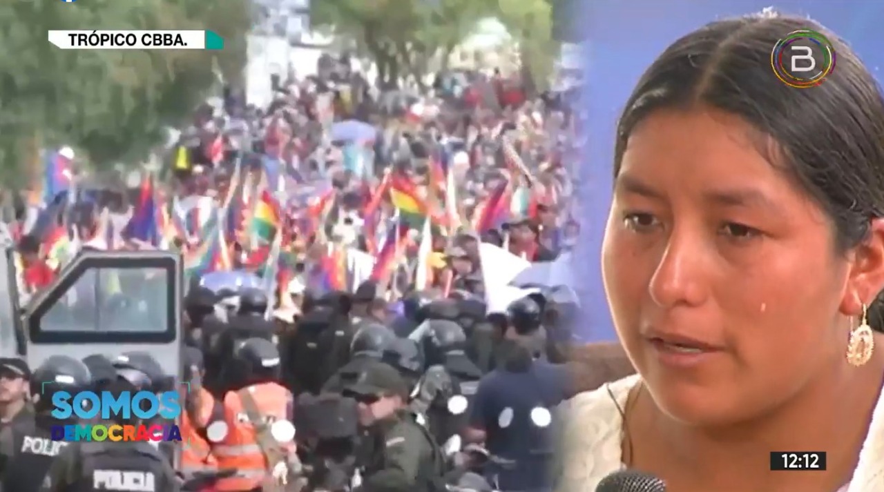 Viuda de víctima de masacre de Sacaba: “Señora Áñez, usted ordenó a los policías y militares que disparen a mi esposo”