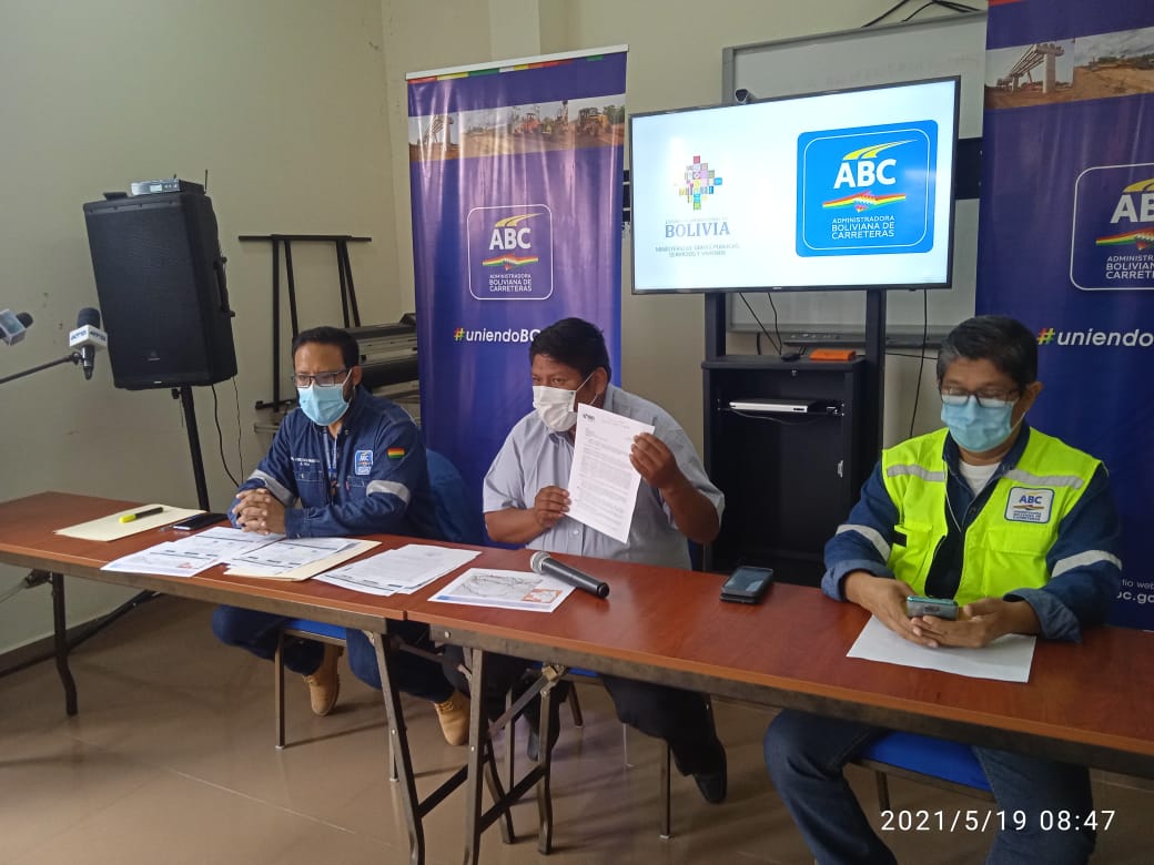 ABC licitará rehabilitación de la carretera Comarapa-Mataral por $us 19,3 millones