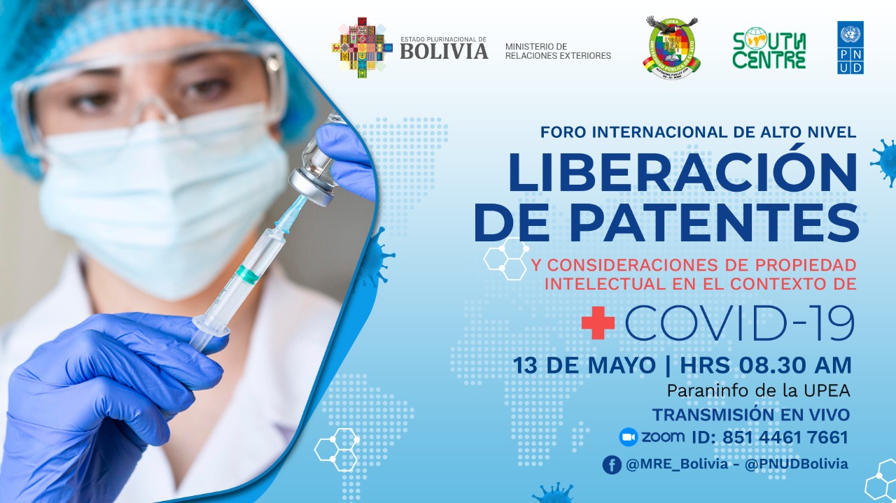 Vicecanciller: Todo está listo para foro internacional sobre la liberación de patentes y propiedad intelectual en el contexto de COVID-19