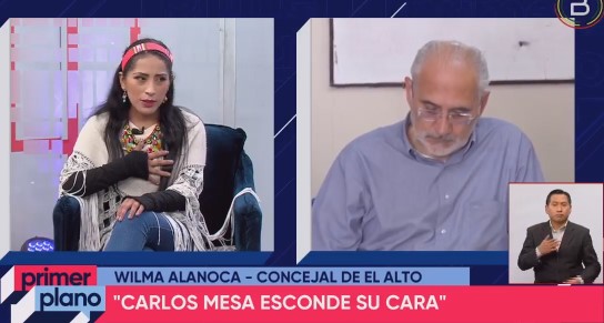 Concejal critica a Carlos Mesa por no defender derechos políticos de su exjefa de bancada en el Senado