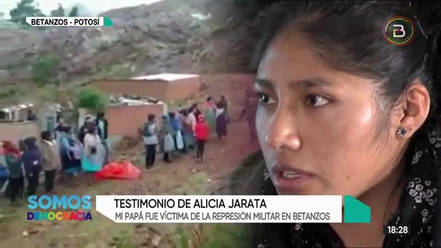 Marcelino Jarata murió tras recibir dos impactos de bala en Betanzos durante la represión policial y militar de 2019
