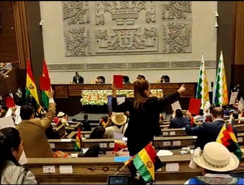 Denunciarán ante la Comisión de Ética a legisladores de oposición que protagonizaron actos bochornosos en sesión de la ALP