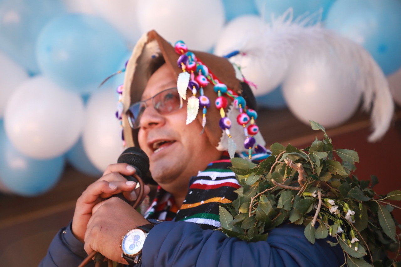 Presidente Arce pide en San Pedro de Macha unidad ante afanes de desestabilización