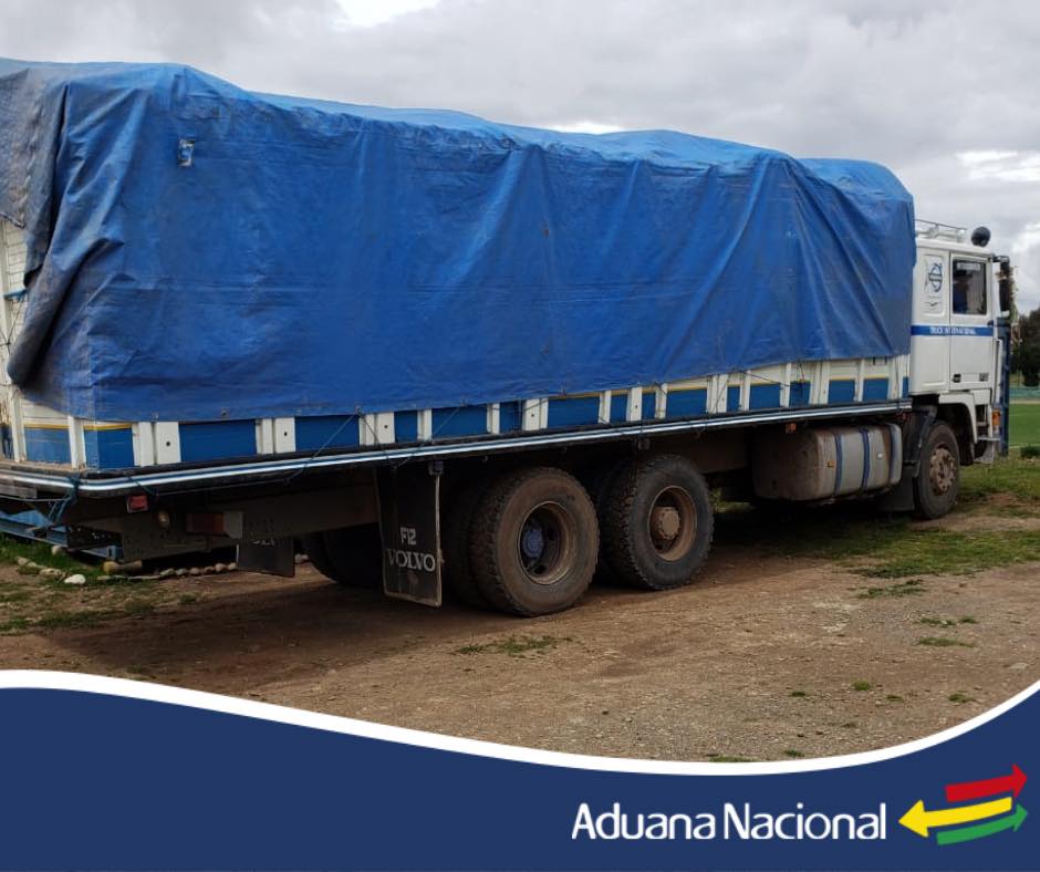 Aduana comisa mercancía de contrabando por un valor de Bs 1,5 millones