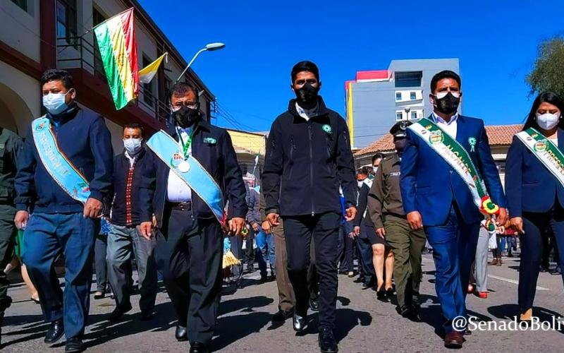 Presidente del Senado: “Sacaba escribió su nombre en la historia como una tierra de resistencia”