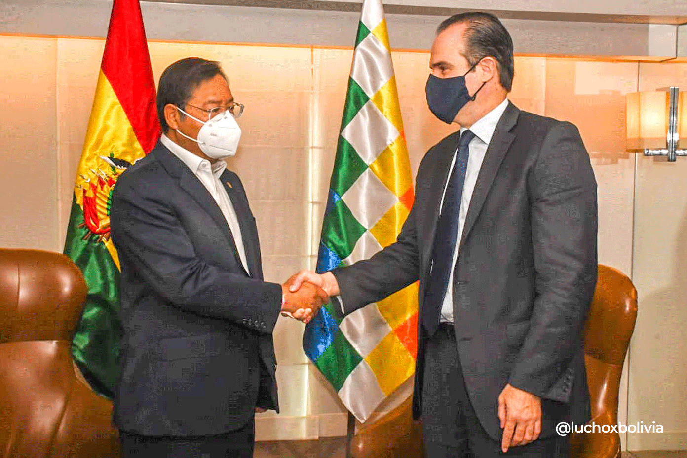 Presidente y titular del BID analizan mecanismos financieros para apoyo a Bolivia en lucha contra el COVID-19 y la reactivación económica