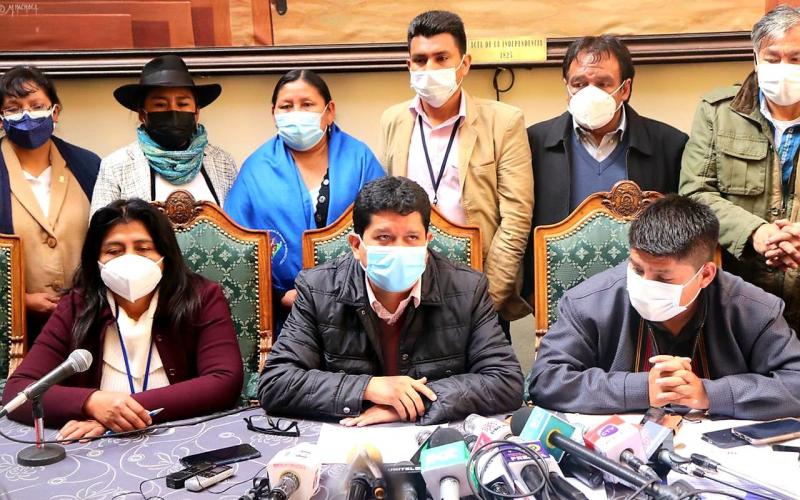 Bancada del MAS recuerda que opositores nunca presentaron pruebas que confirmen su teoría de fraude electoral