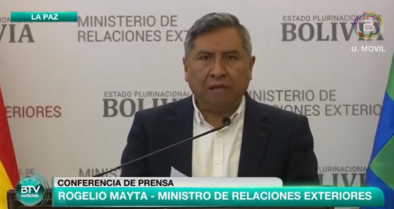 Canciller denuncia a la comunidad internacional que oposición desinforma sobre ley 1386 a fin de repetir el golpe de 2019 (amplia)