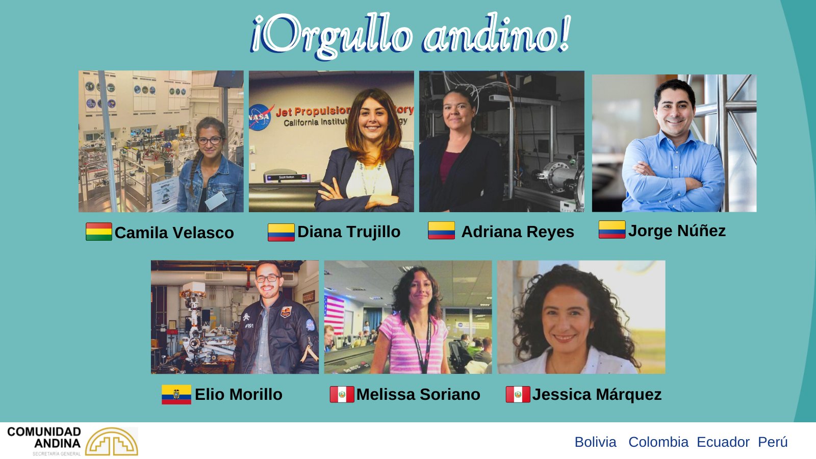 CAN destaca la participación de Camila Velasco y otros seis científicos que participaron de la misión ‘Perseverance’