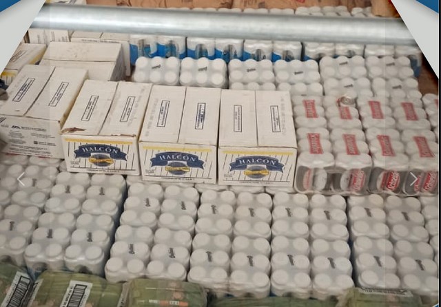 Aduana comisa vehículo y alimentos de contrabando por un valor de Bs 650.000 en Tarija