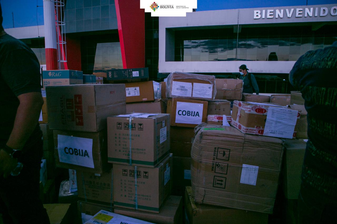 Gobierno entrega equipos, medicinas e insumos por valor de Bs 8 millones en Pando para luchar contra el COVID-19