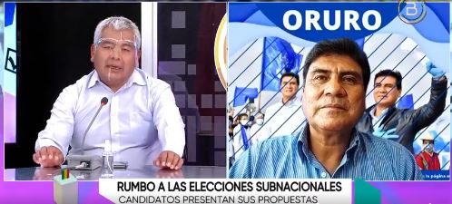 Salud: Candidatos a la Gobernación de Oruro proponen desde vacunas contra el COVID-19 hasta una planta de oxígeno
