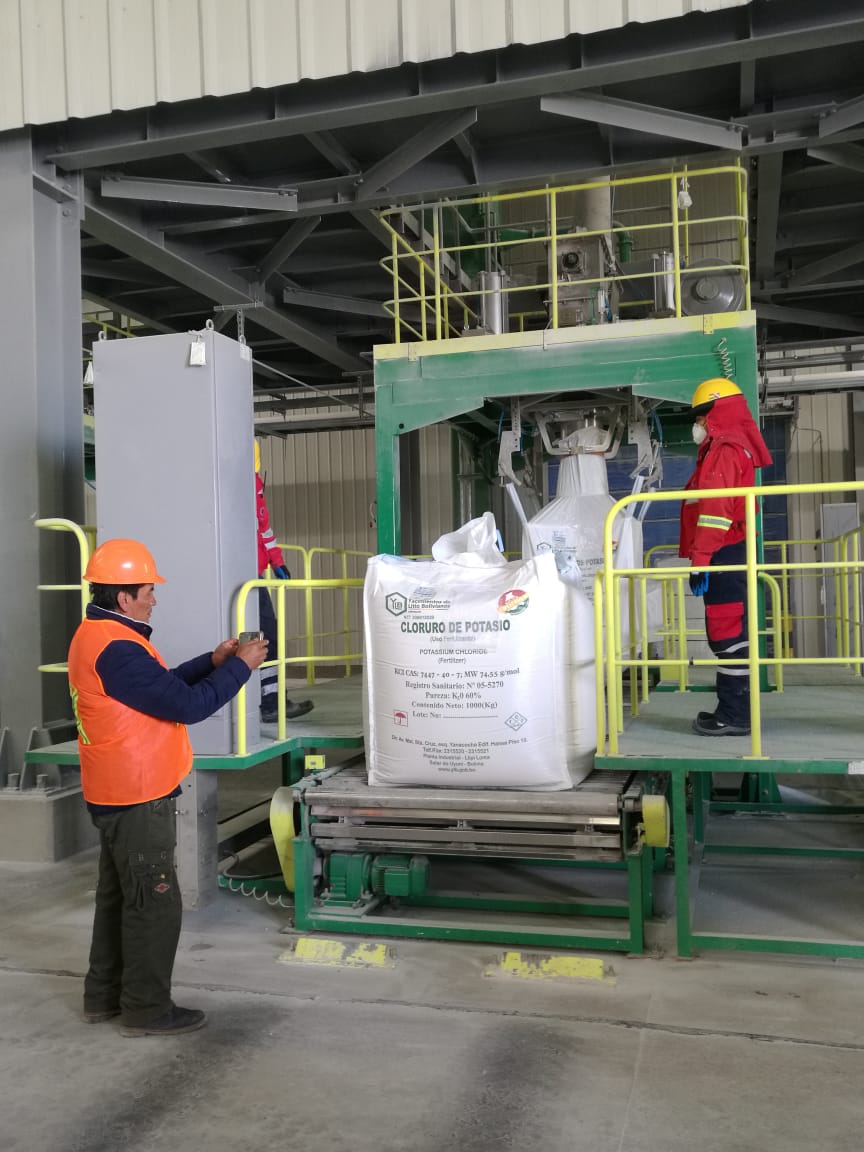 YLB planifica abrir puntos de venta de cloruro de potasio para masificar su uso en el país