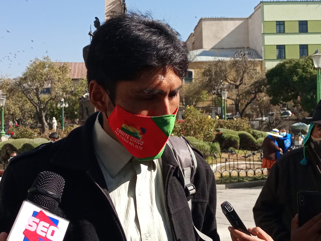 Comité cívico de la ciudad de El Alto pide convocar a todos los colaboradores del régimen de facto