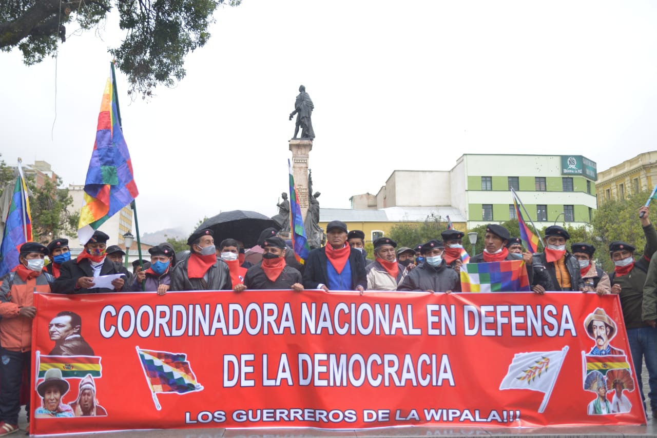 Coordinadora Nacional en Defensa de la Democracia pide procesos contra actores políticos que participaron en el golpe de Estado