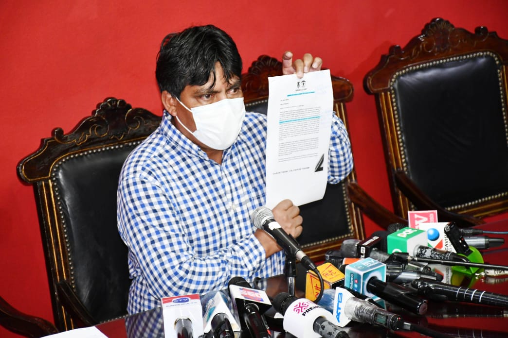 Diputado Arce a Yassir Molina: “No es solo hablar de Dios, sino que nuestros actos deben estar enmarcados en su palabra”